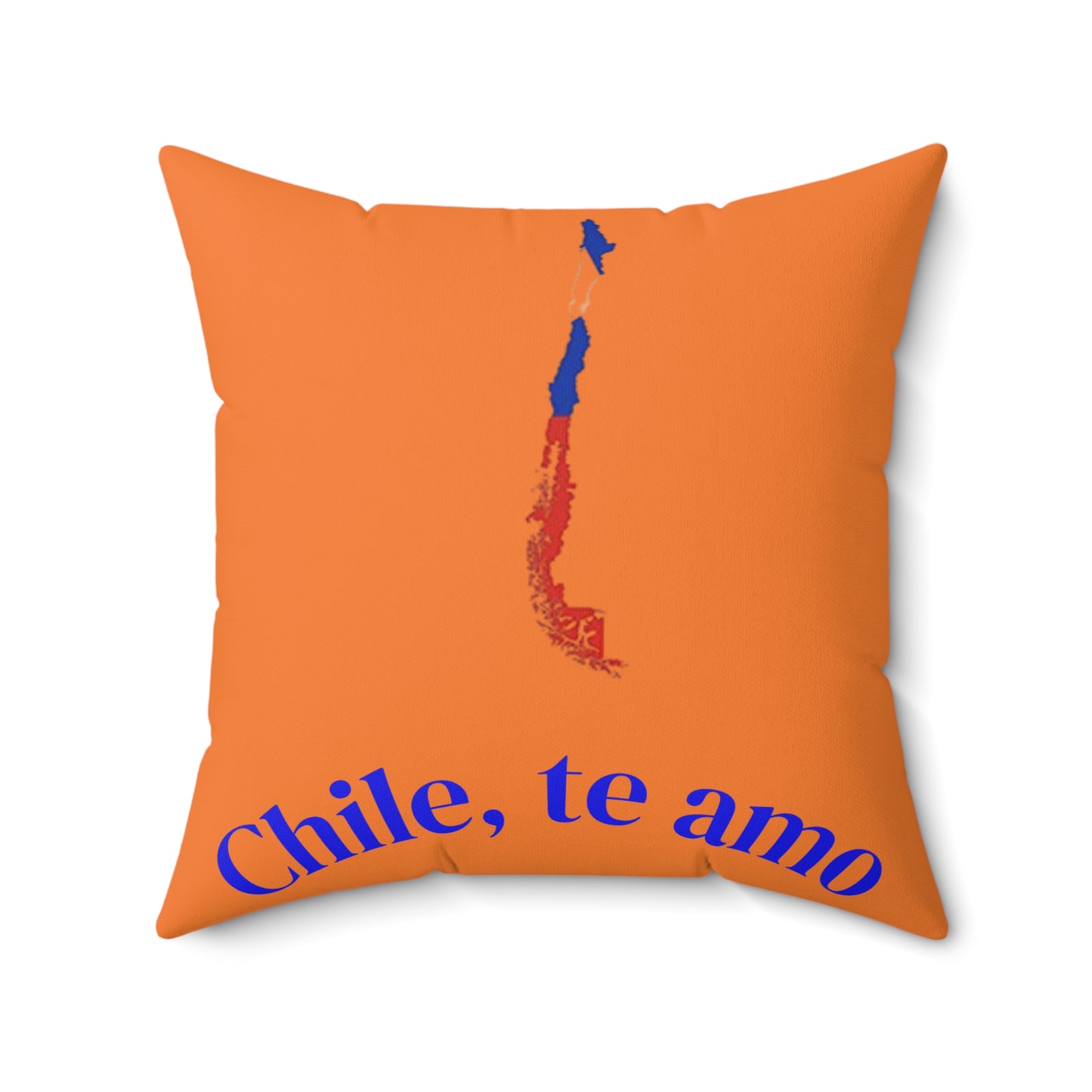 Decorative Pillow - Orange tone - Chilean Art