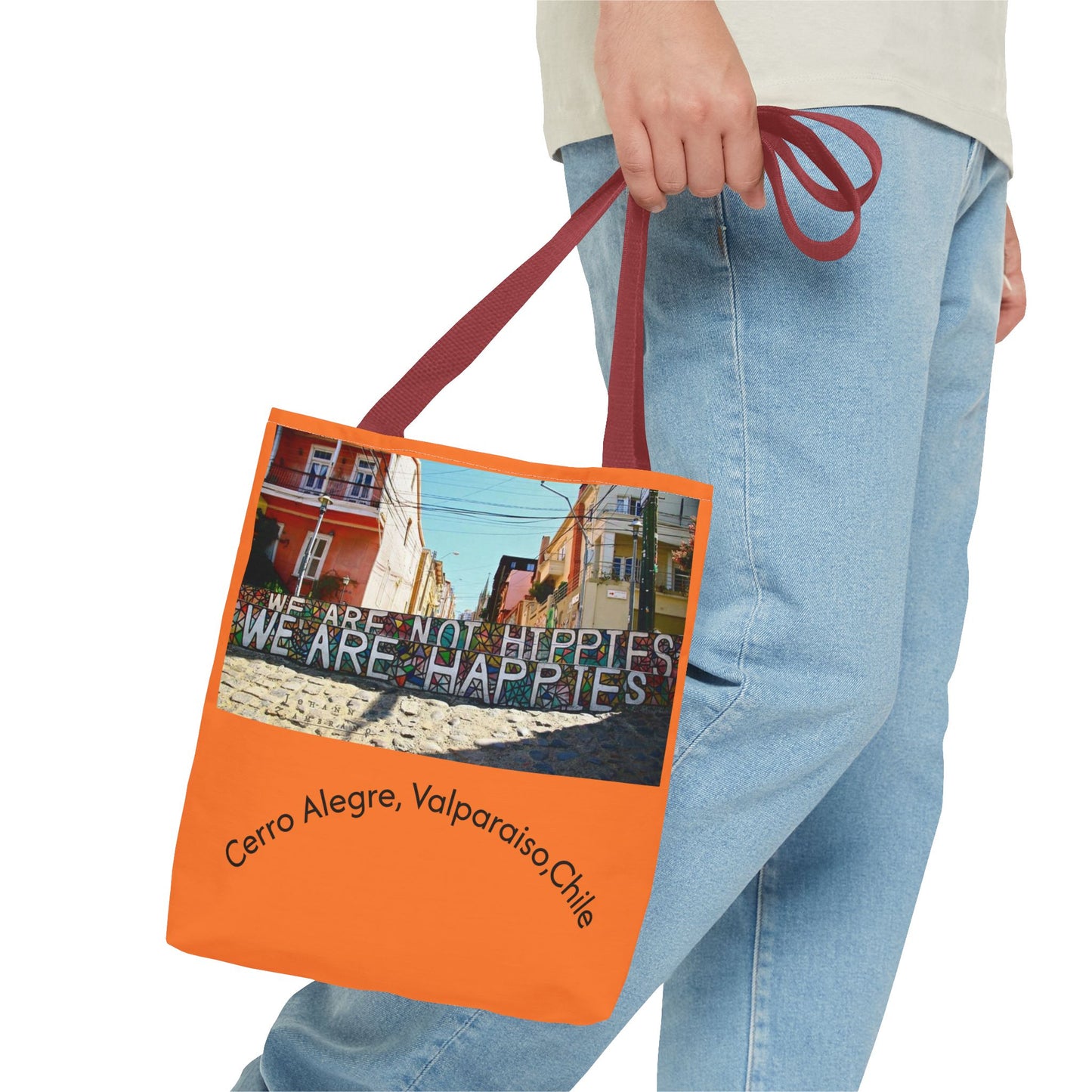 Tote Bag - Orange  Eco-Friendly