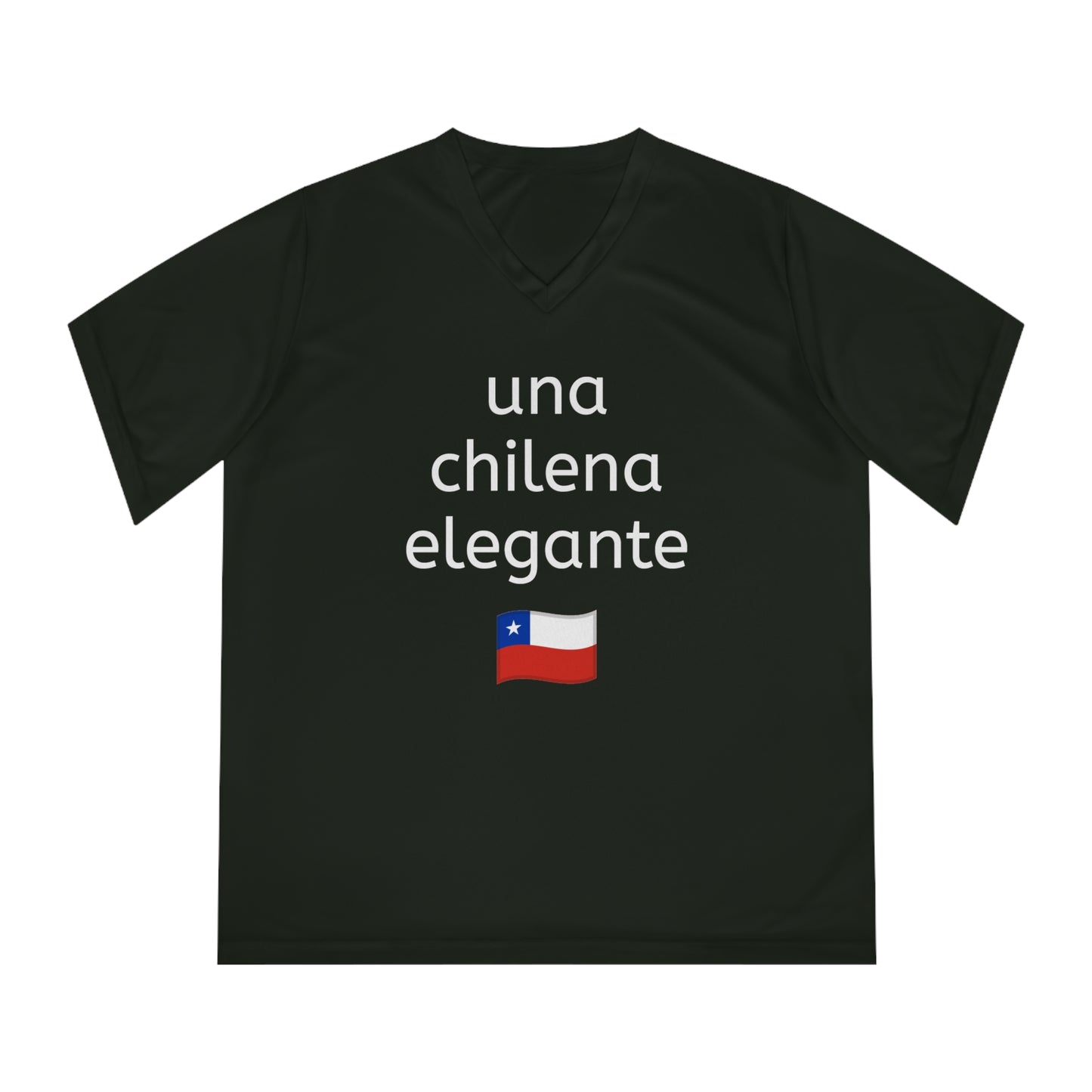 Women's V-Neck Tee - Chile Inspired