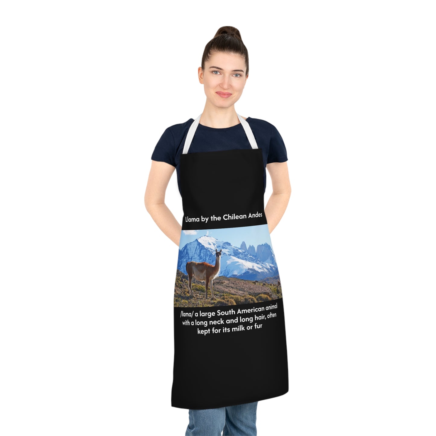 Apron - Neon Black