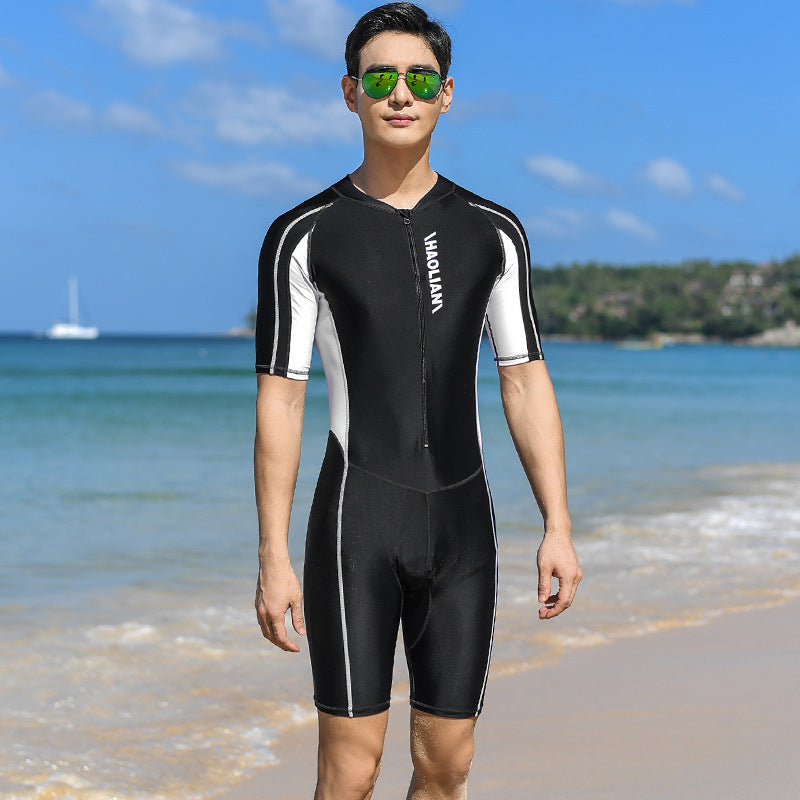 One-Piece, Men, Surf & Swim suit - Short-Sleeve