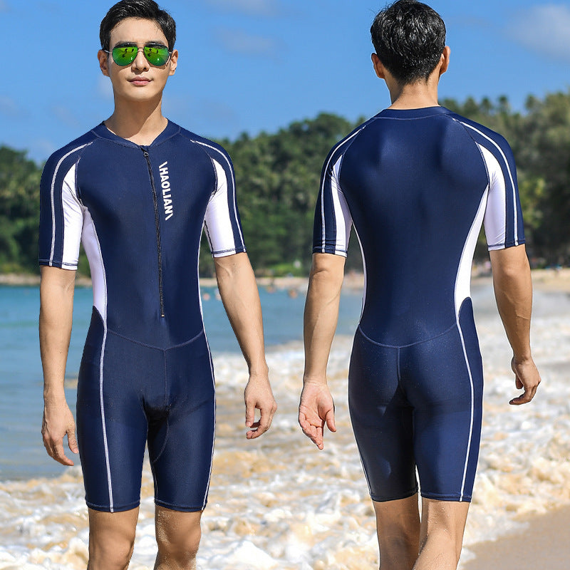 One-Piece, Men, Surf & Swim suit - Short-Sleeve