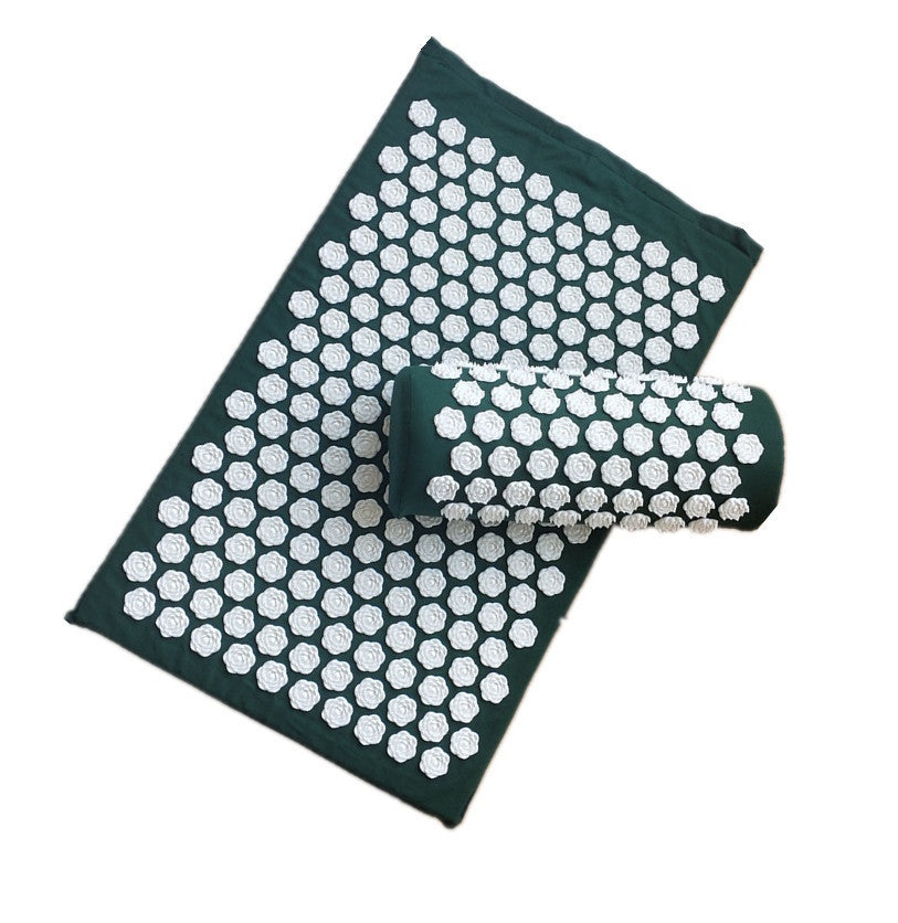 Acupuncture Yoga cushion and pillow with spikes, for pain relief therapy