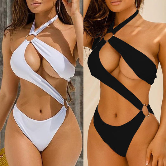 Sexy One-piece, Strap Bikini Swimsuit