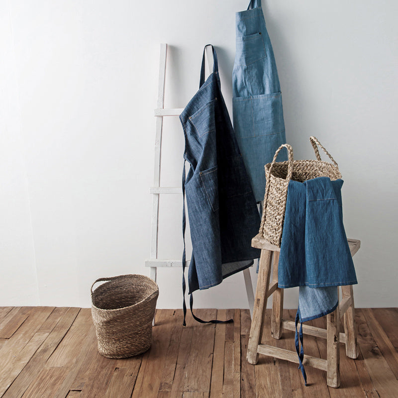 Canvas kitchen denim cotton apron
