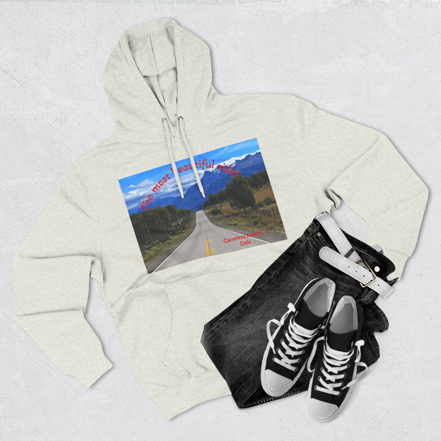 Fleece Hoodie - Scenic Adventure