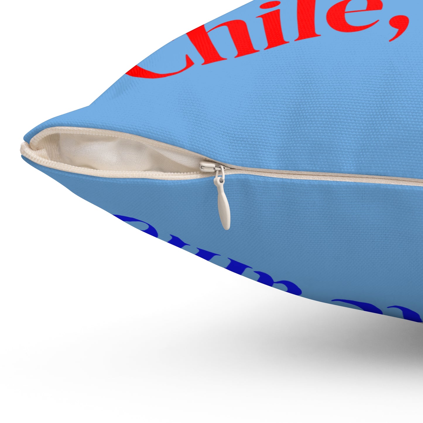 Decorative Pillow - Blue tone - Chilean Art