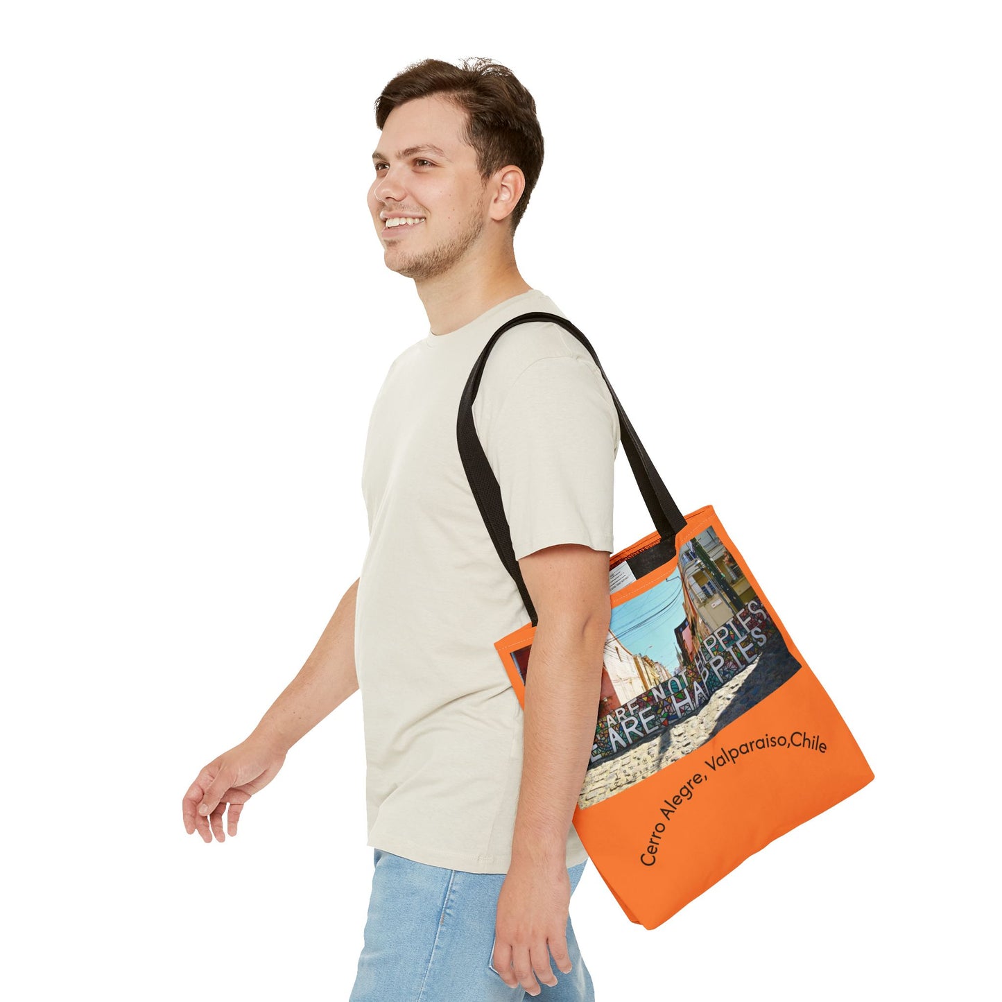 Tote Bag - Orange  Eco-Friendly