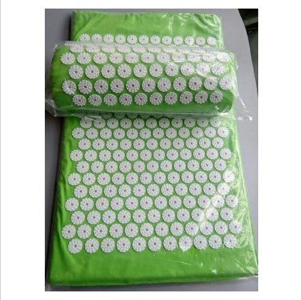 Acupuncture Yoga cushion and pillow with spikes, for pain relief therapy