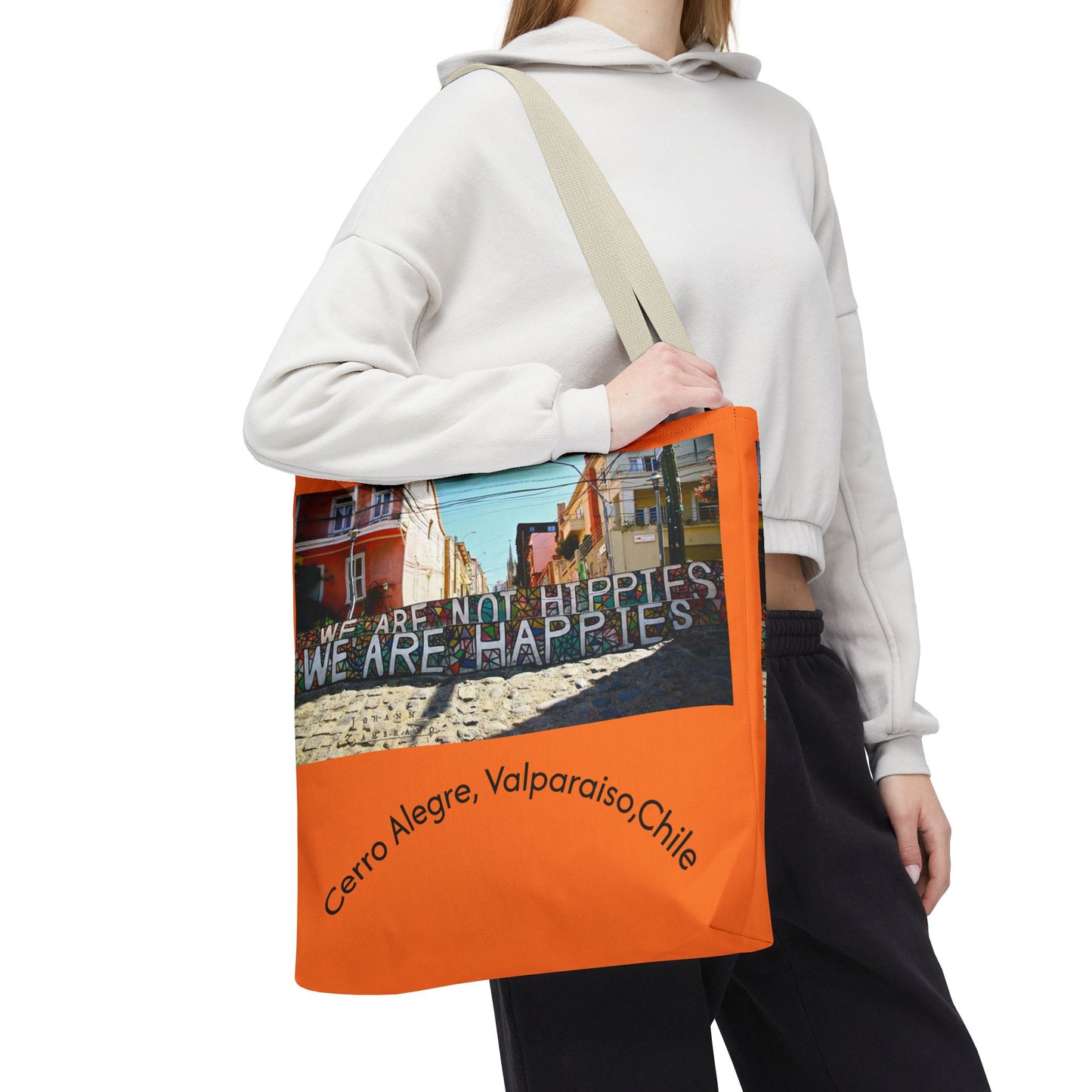 Tote Bag - Orange  Eco-Friendly
