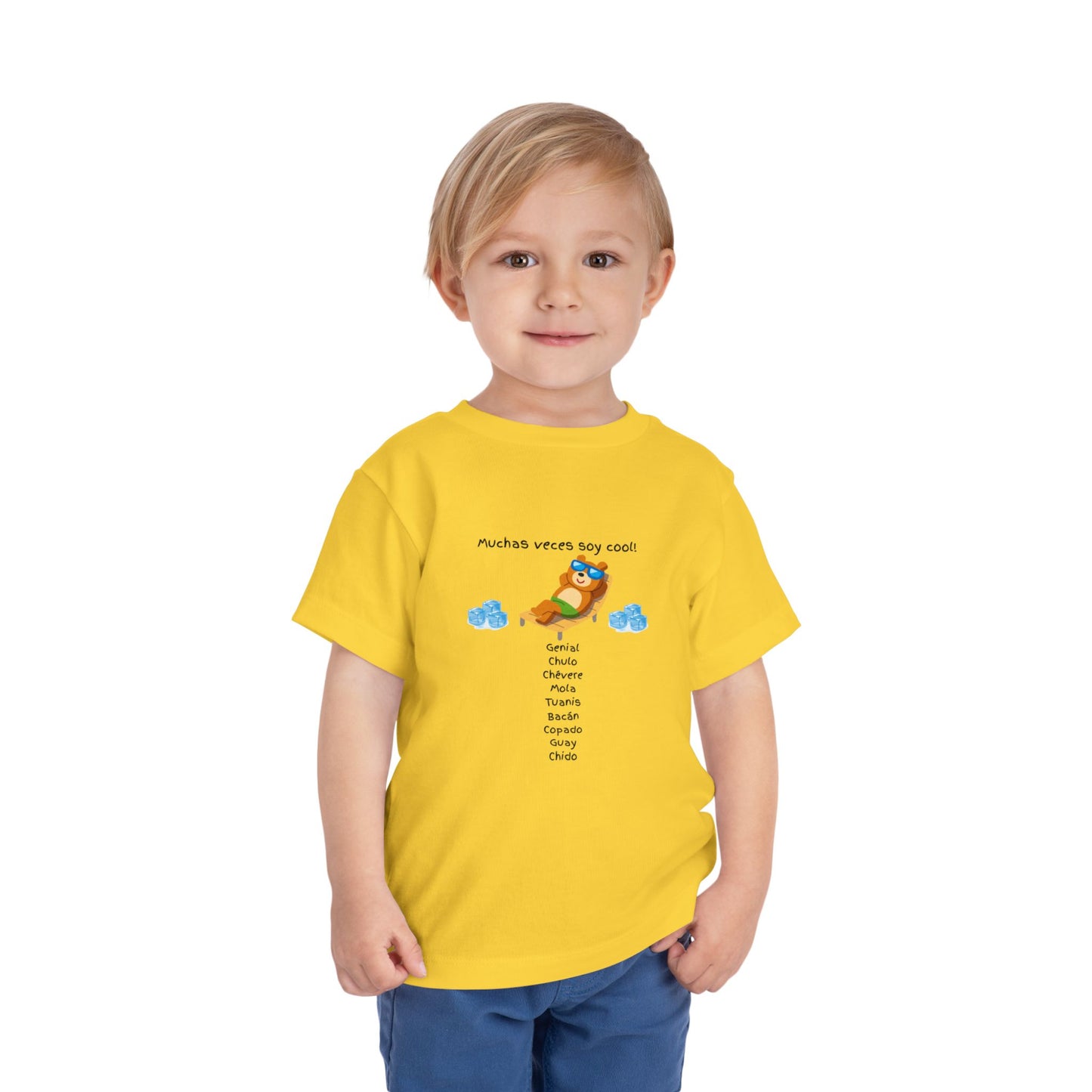 Toddler Tee with Fun Spanish