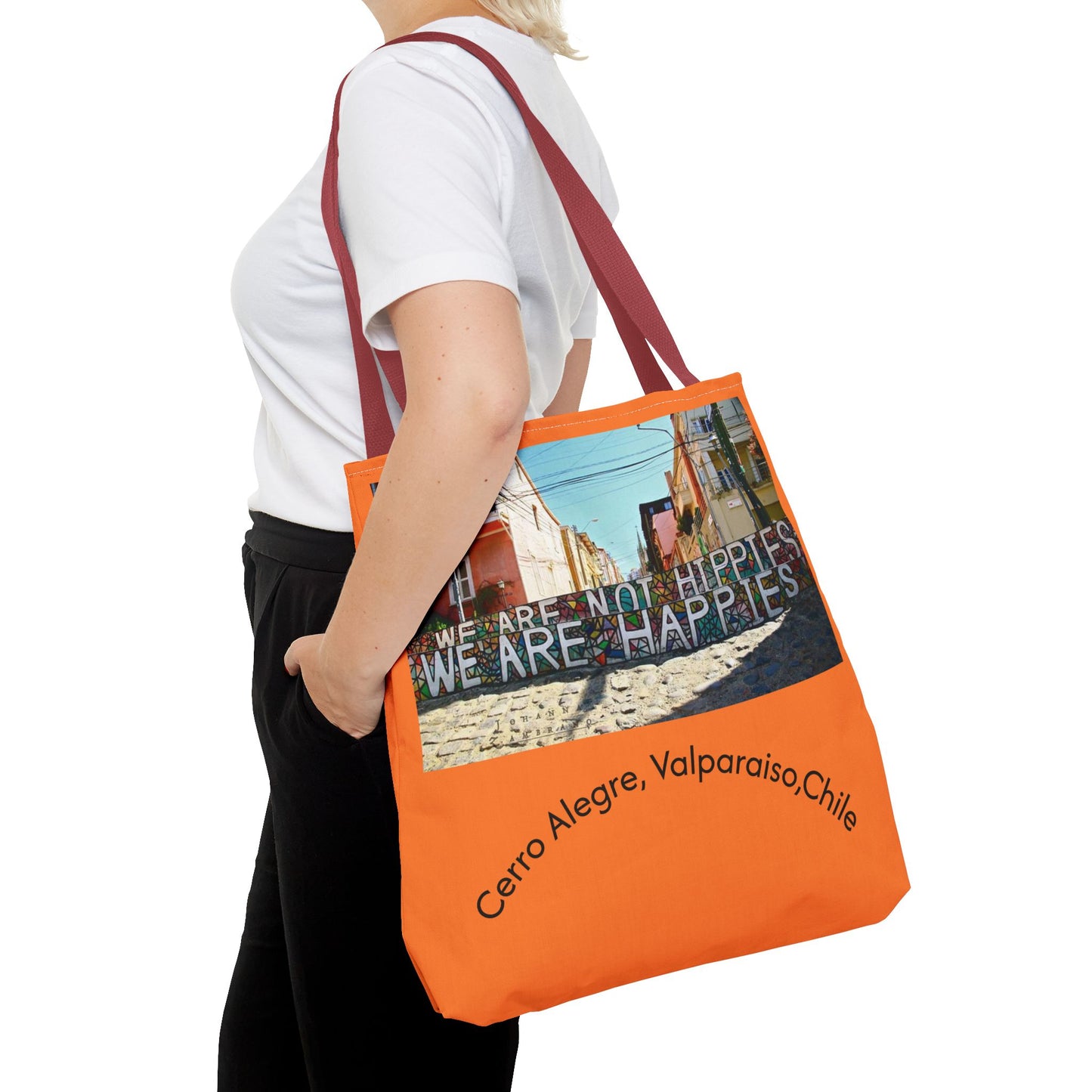 Tote Bag - Orange  Eco-Friendly