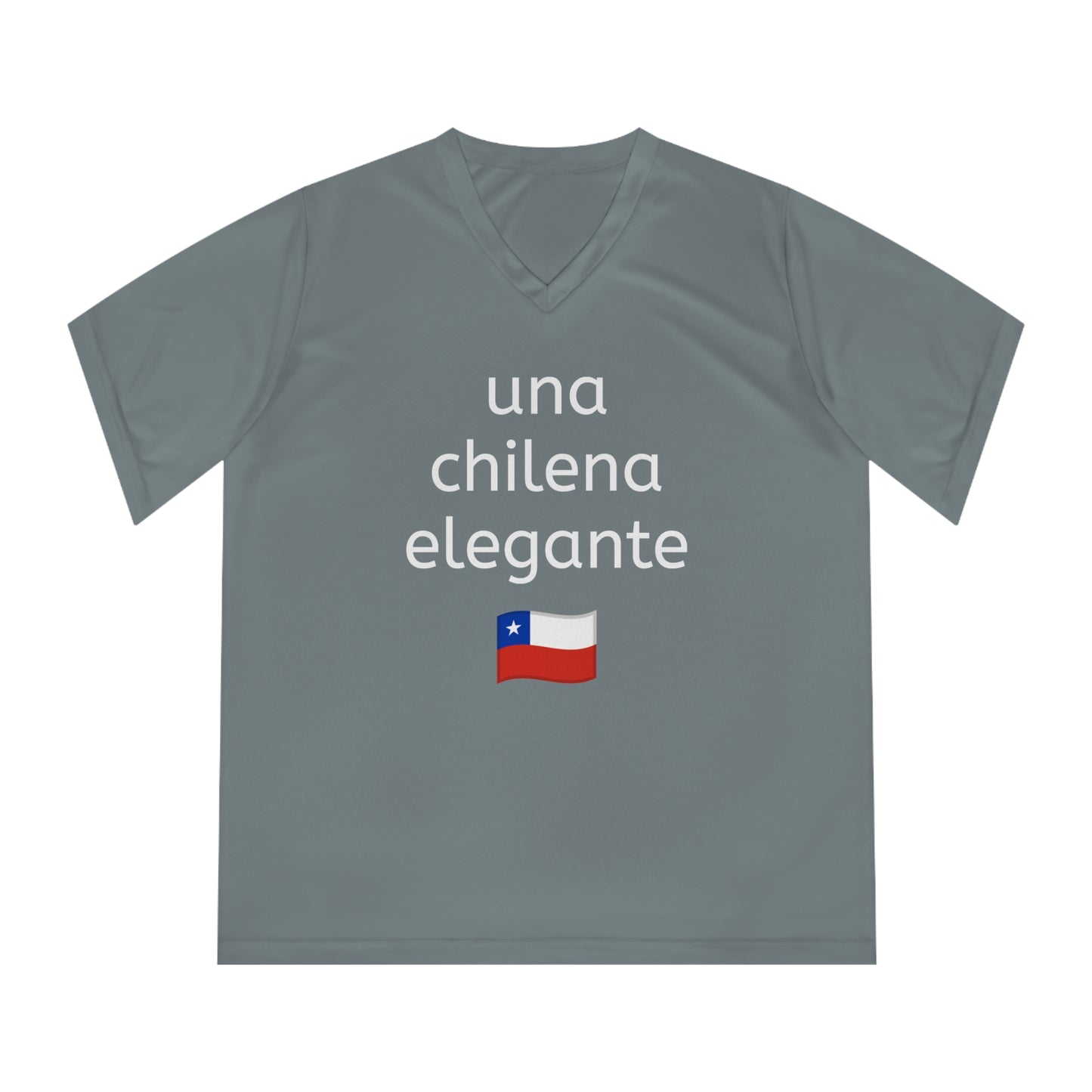 Women's V-Neck Tee - Chile Inspired