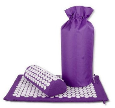 Acupuncture Yoga cushion and pillow with spikes, for pain relief therapy