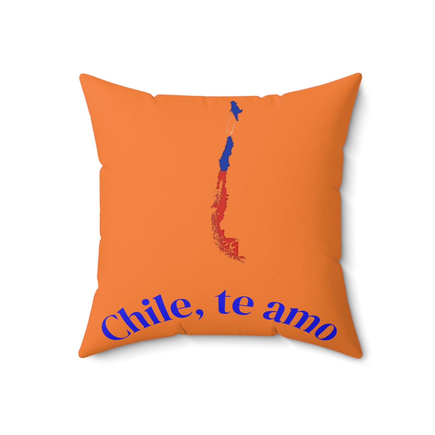 Decorative Pillow - Orange tone - Chilean Art
