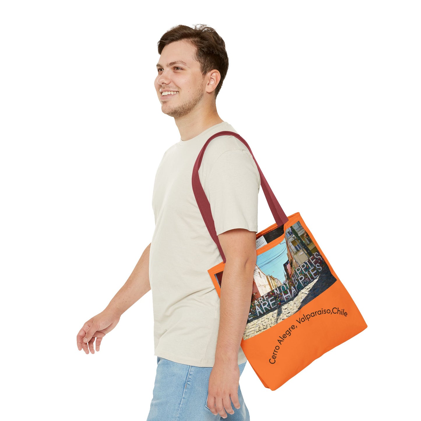 Tote Bag - Orange  Eco-Friendly