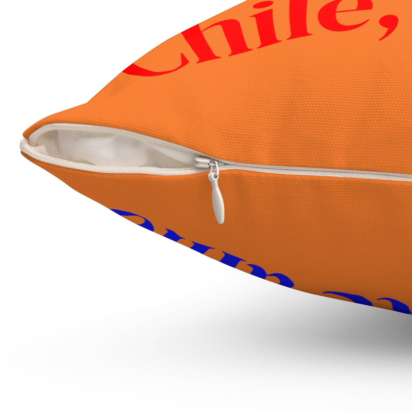 Decorative Pillow - Orange tone - Chilean Art