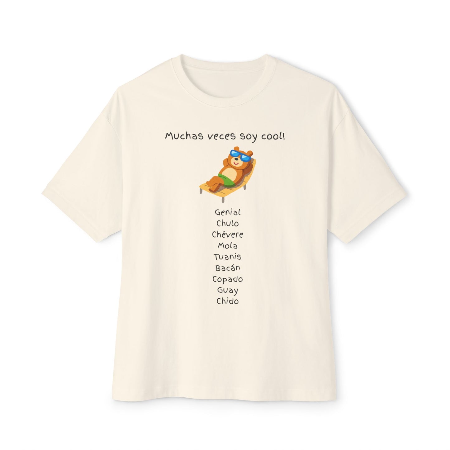 Unisex Oversized Tee - Cool Vibes