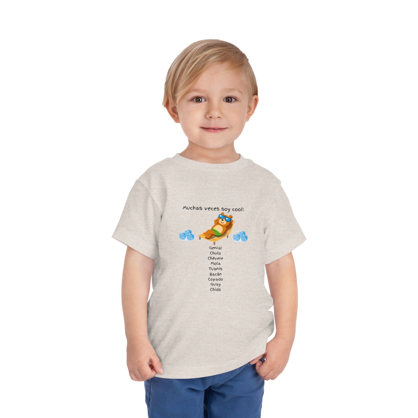 Toddler Tee with Fun Spanish