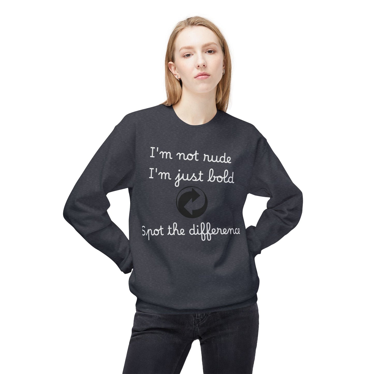 Unisex Crewneck Sweatshirt - Positive Vibes Casual