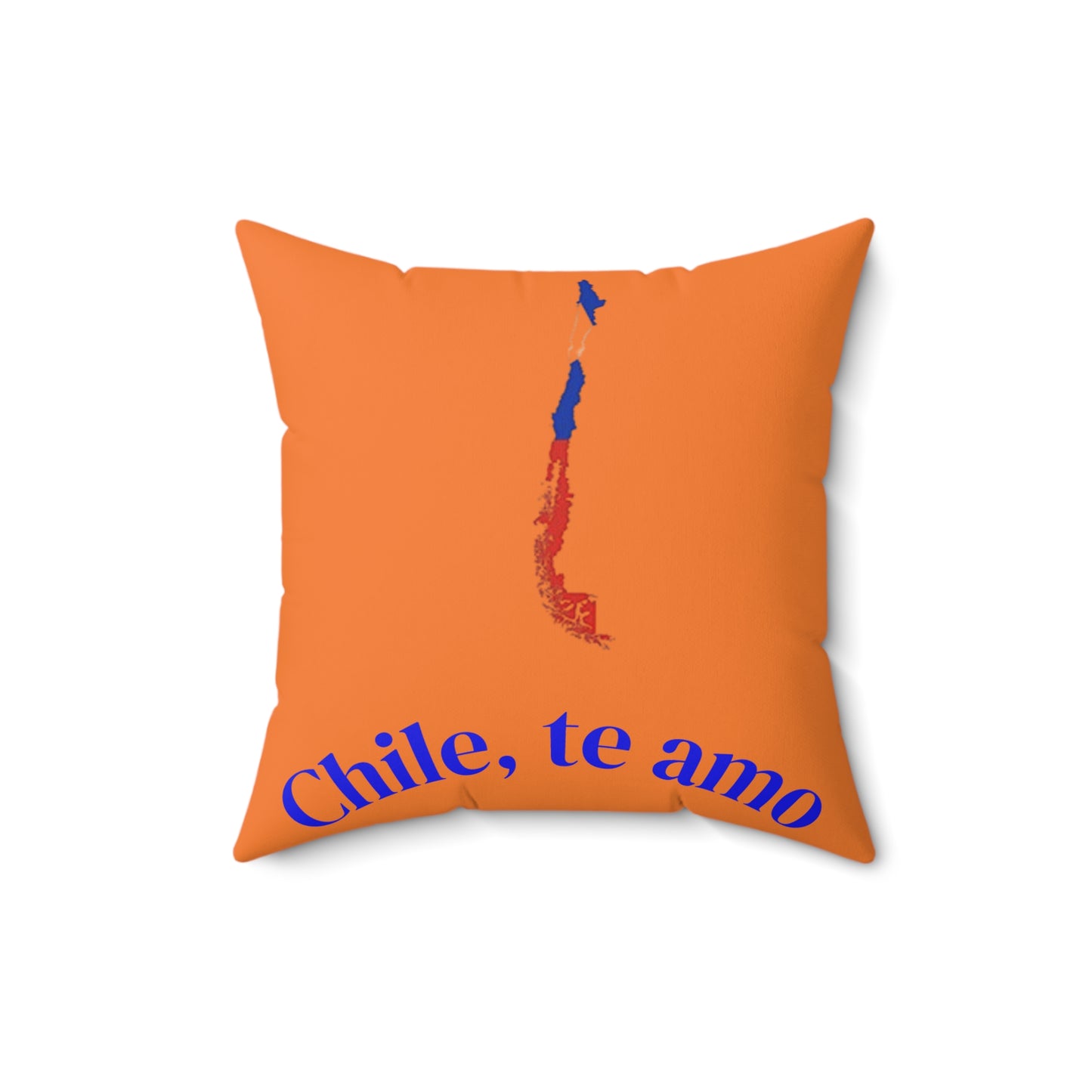 Decorative Pillow - Orange tone - Chilean Art