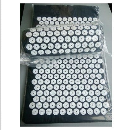 Acupuncture Yoga cushion and pillow with spikes, for pain relief therapy