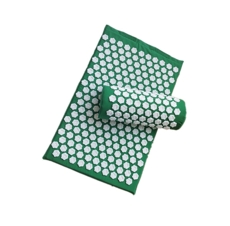 Acupuncture Yoga cushion and pillow with spikes, for pain relief therapy