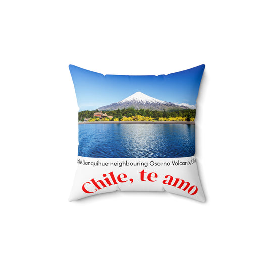 Decorative Pillow - White tone - Chilean Art