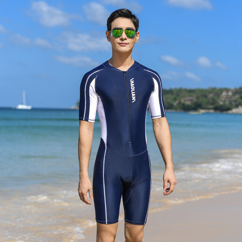 One-Piece, Men, Surf & Swim suit - Short-Sleeve