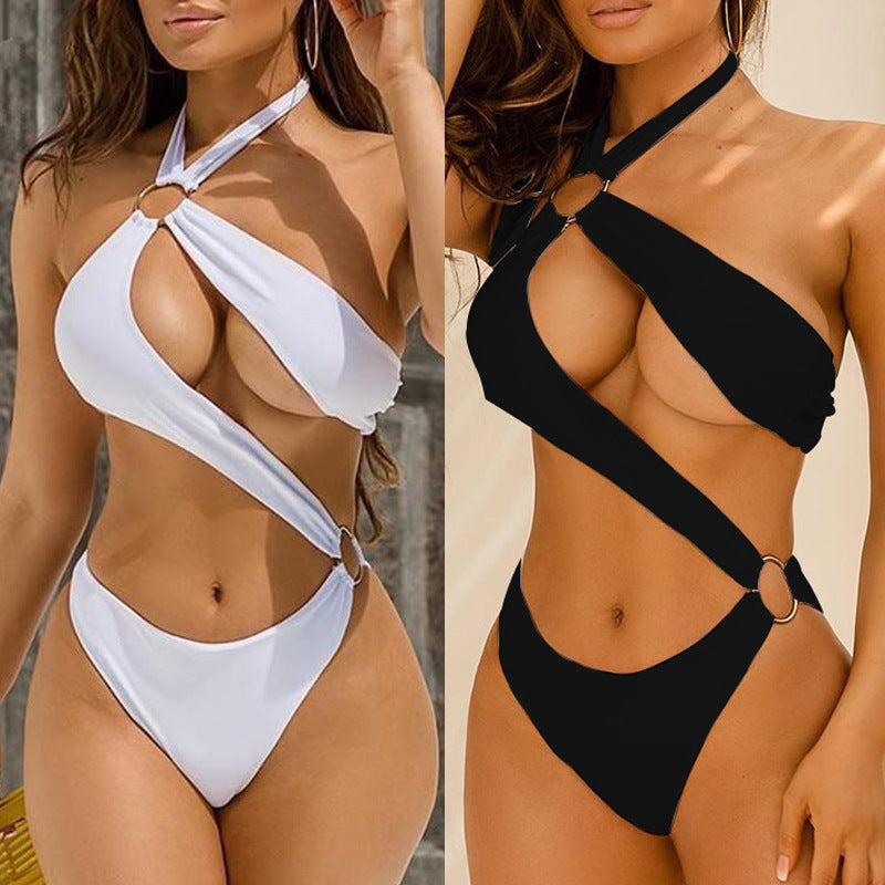 Sexy One-piece, Strap Bikini Swimsuit