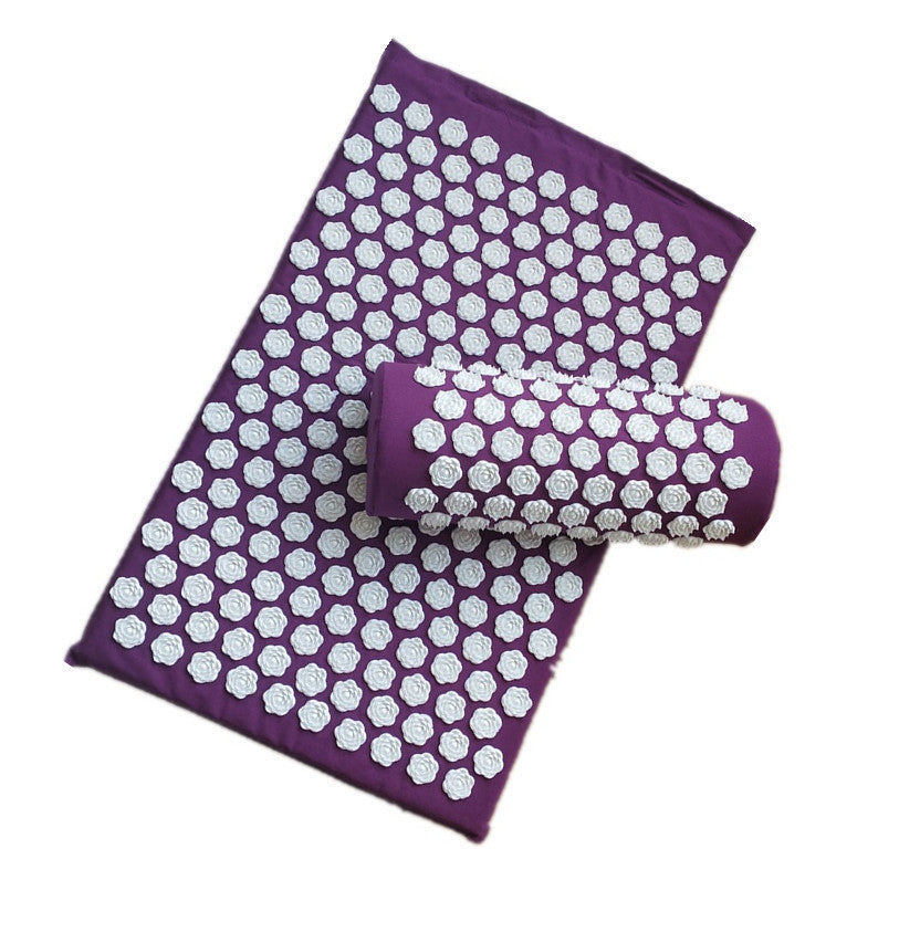 Acupuncture Yoga cushion and pillow with spikes, for pain relief therapy