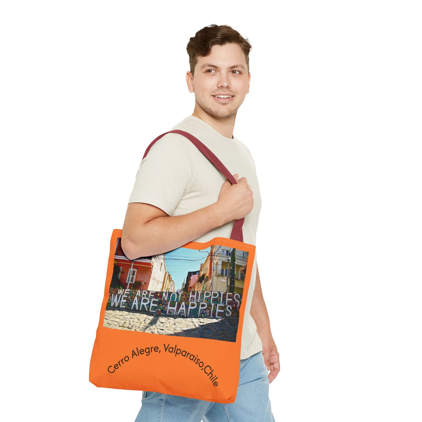 Tote Bag - Orange  Eco-Friendly