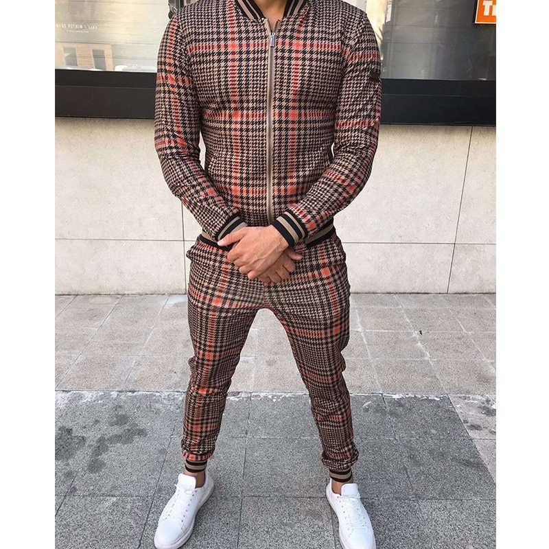 Men's Two-piece, Zippered Tracksuits