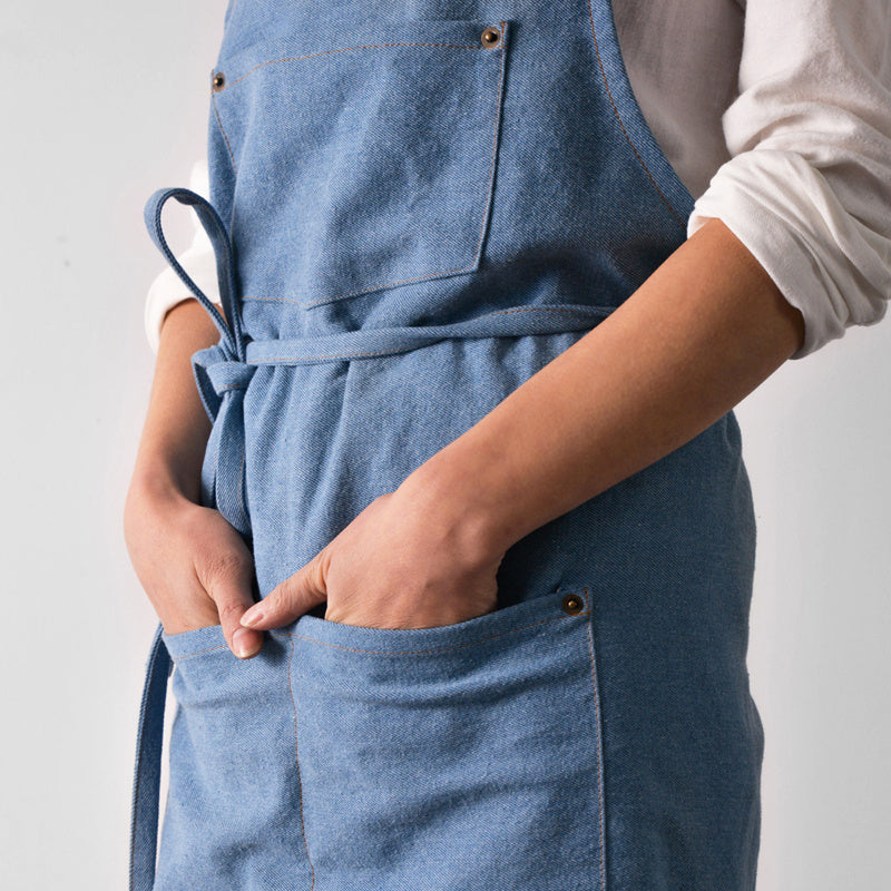 Canvas kitchen denim cotton apron