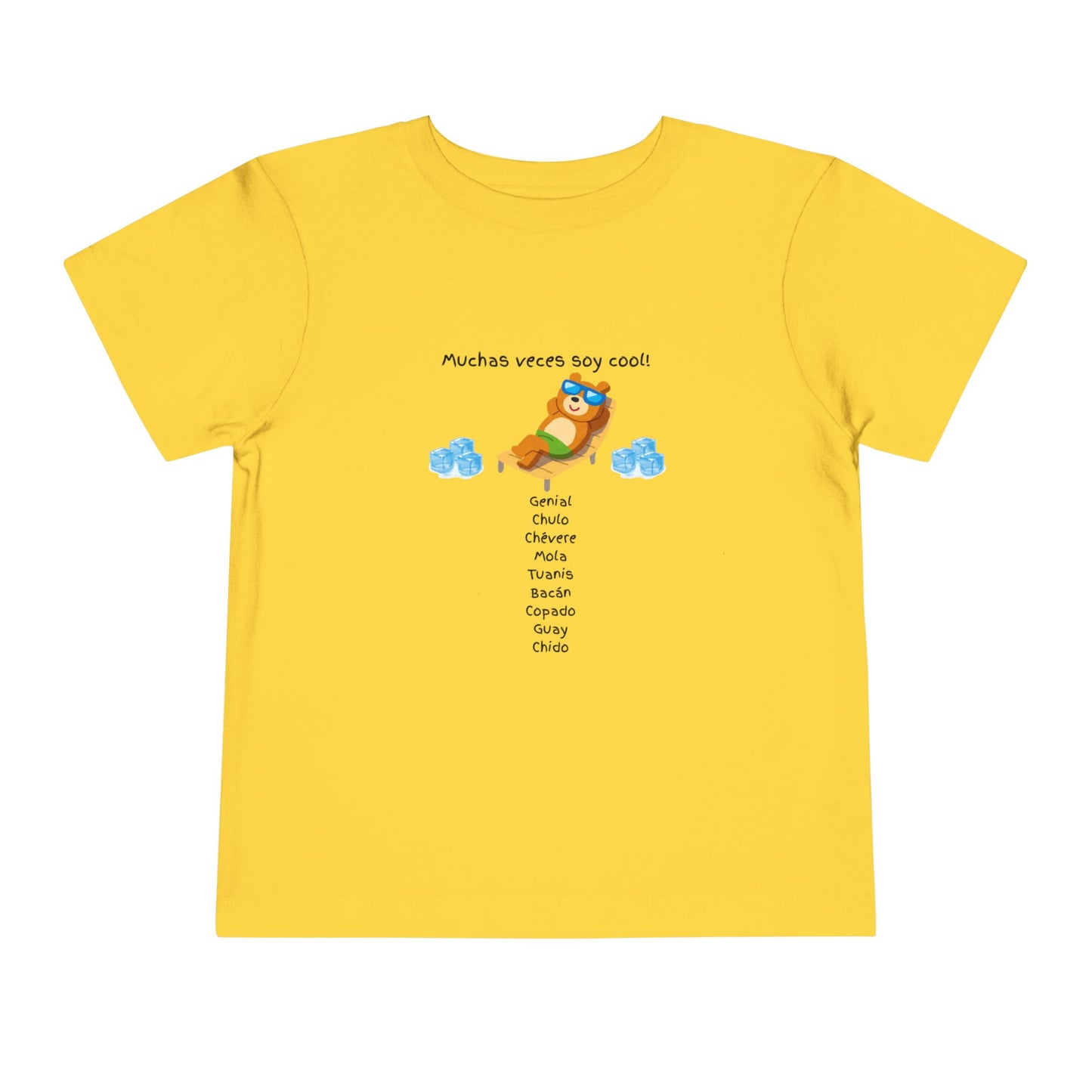 Toddler Tee with Fun Spanish