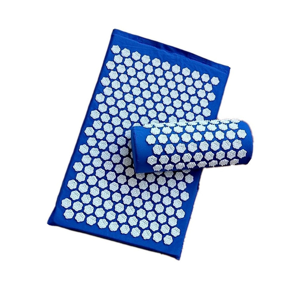 Acupuncture Yoga cushion and pillow with spikes, for pain relief therapy