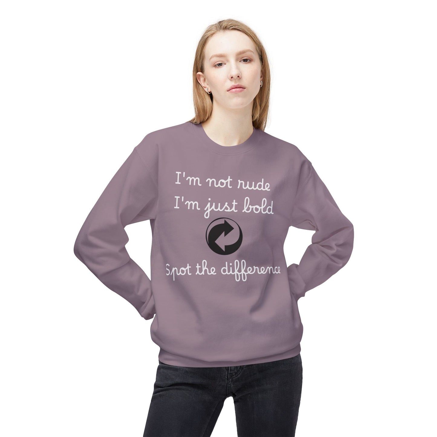 Unisex Crewneck Sweatshirt - Positive Vibes Casual