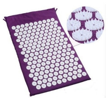 Acupuncture Yoga cushion and pillow with spikes, for pain relief therapy