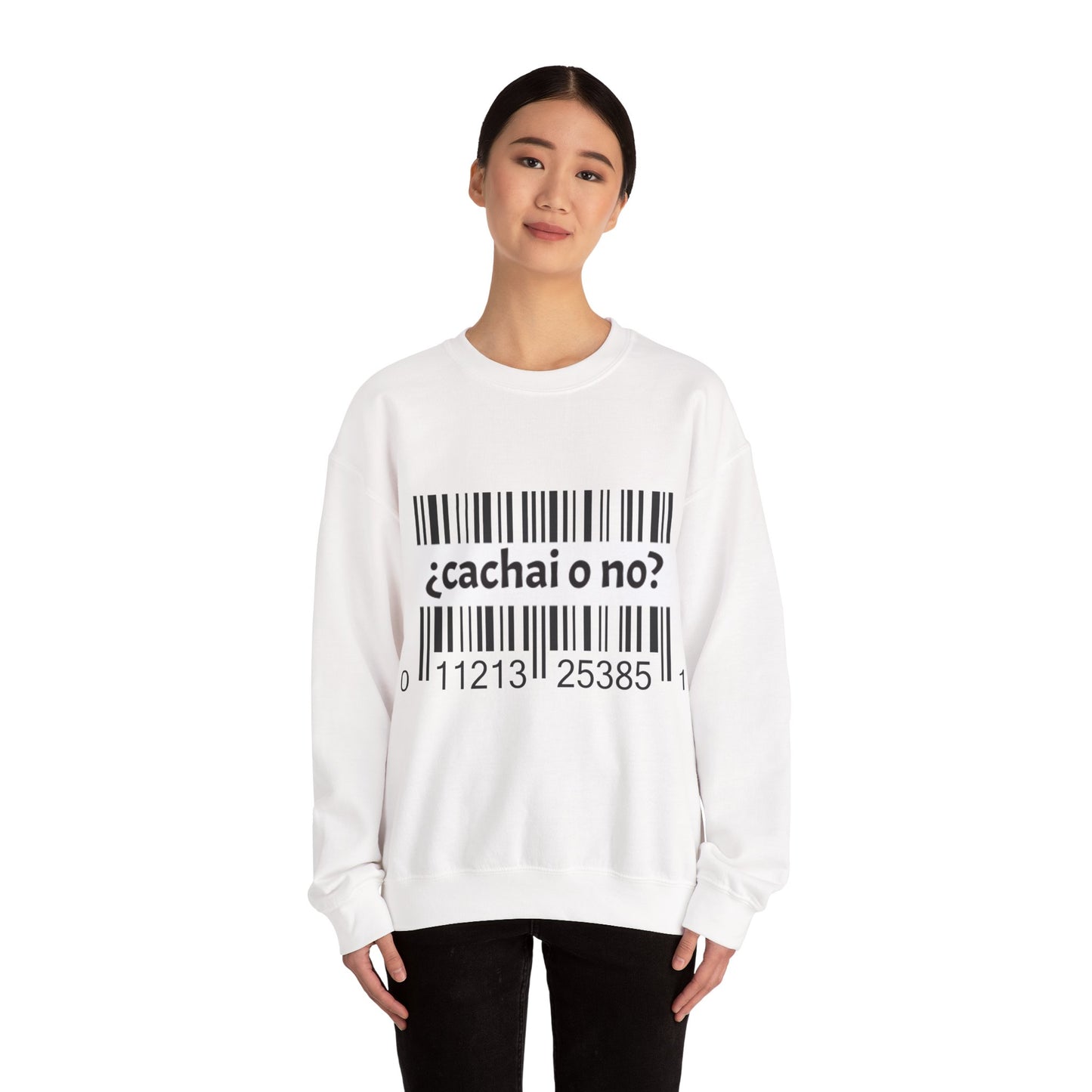 Trendy Sweatshirt - Barcode Expression