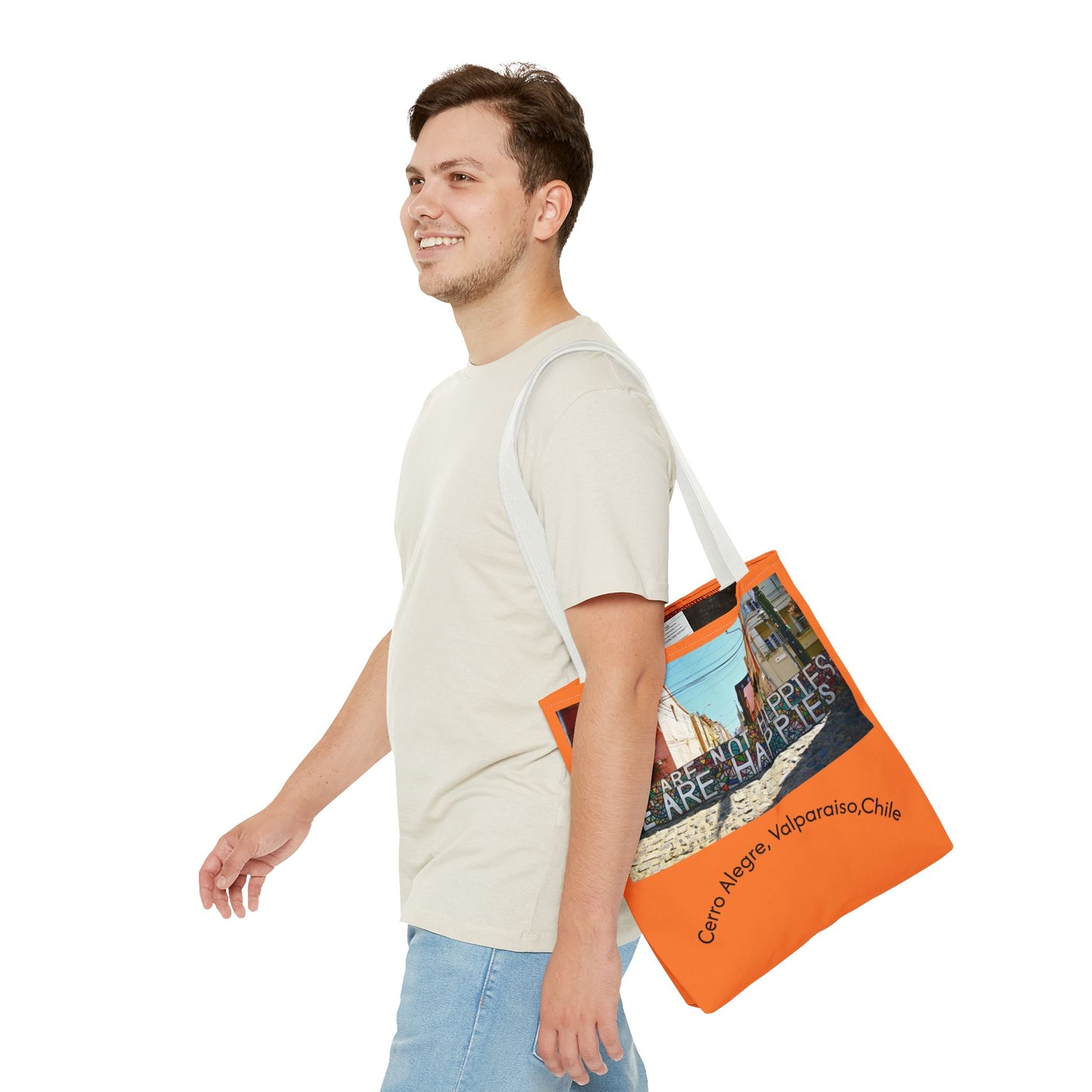 Tote Bag - Orange  Eco-Friendly