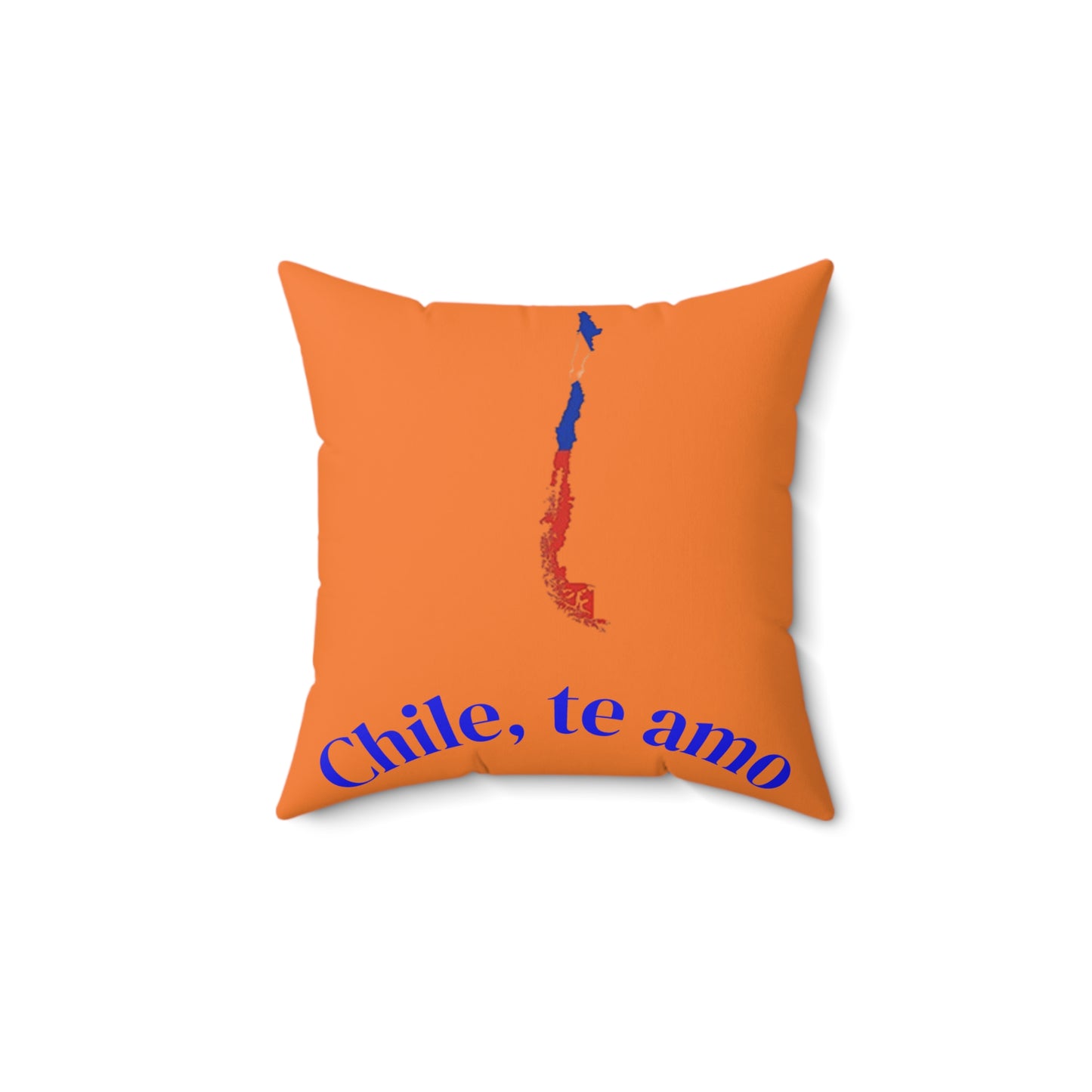 Decorative Pillow - Orange tone - Chilean Art