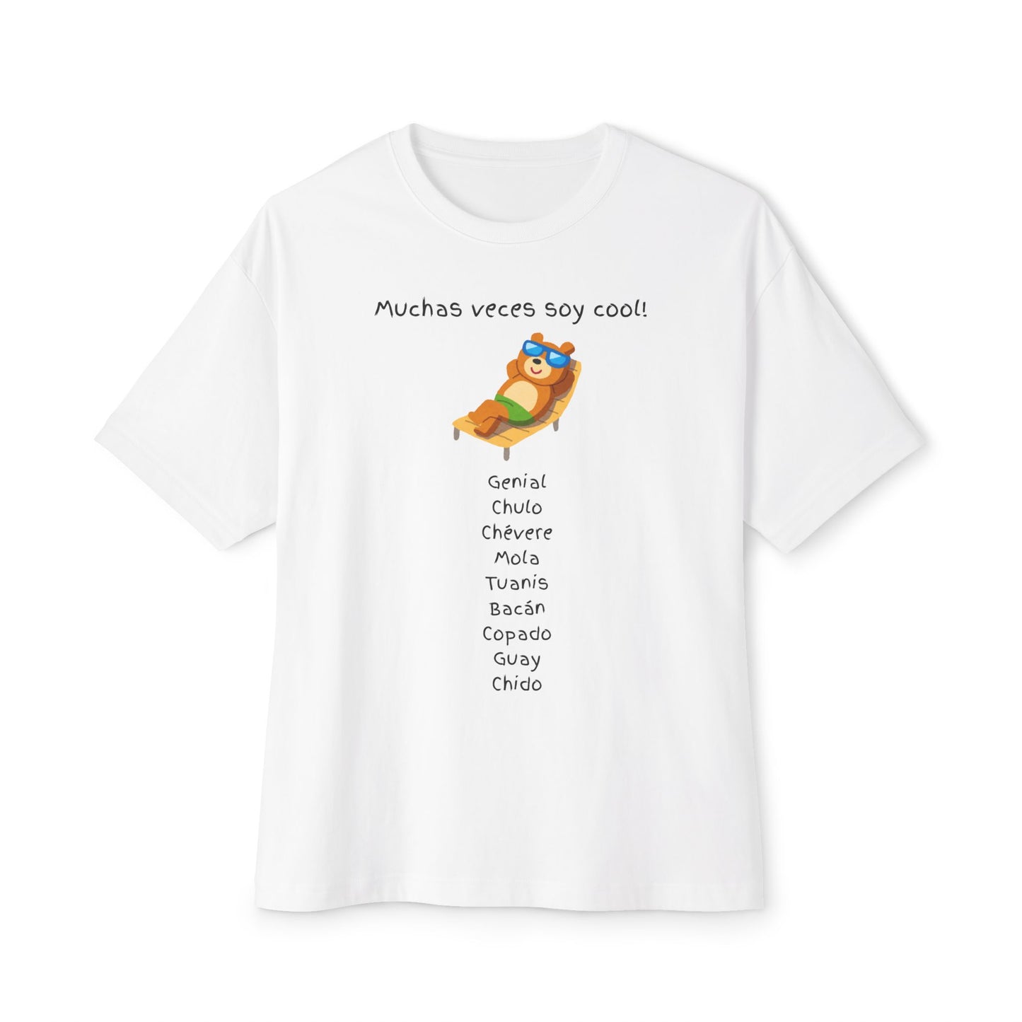 Unisex Oversized Tee - Cool Vibes