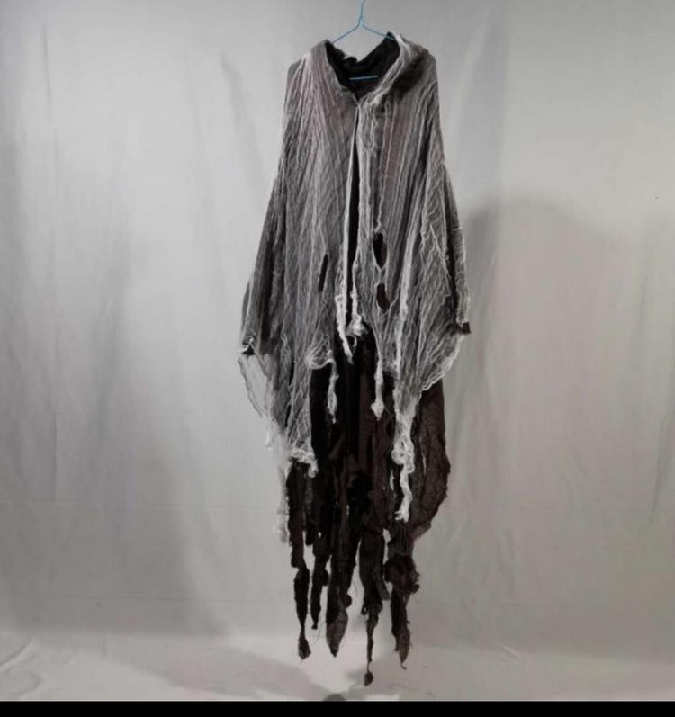 Halloween Cloak Cos Zombie Clothing Skull Cloak Props