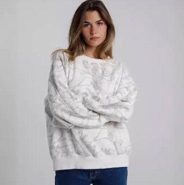 Two Piece Women Camouflage Hoodie - Sportswear